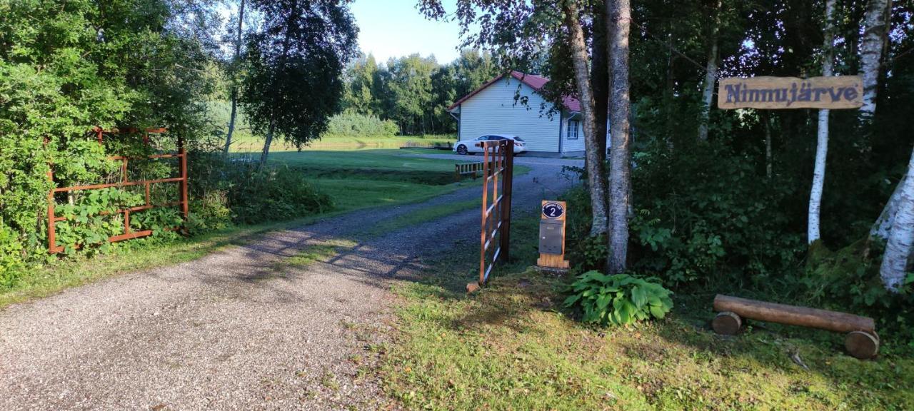 Ninnujaerve Private Holiday Home Nasva Eksteriør bilde